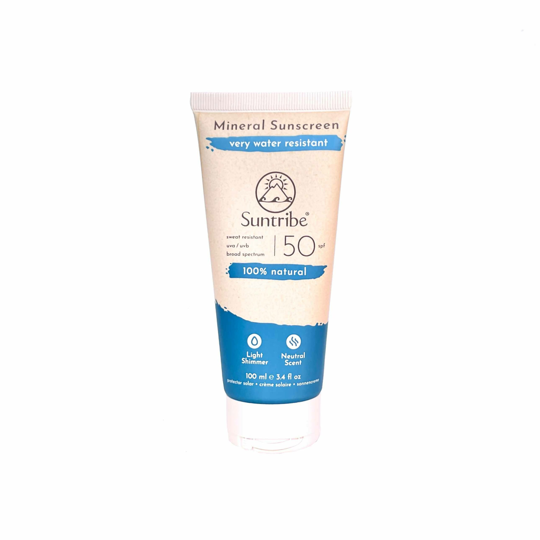 Suntribe Opalovací krém SPF 50 Active 100 ml