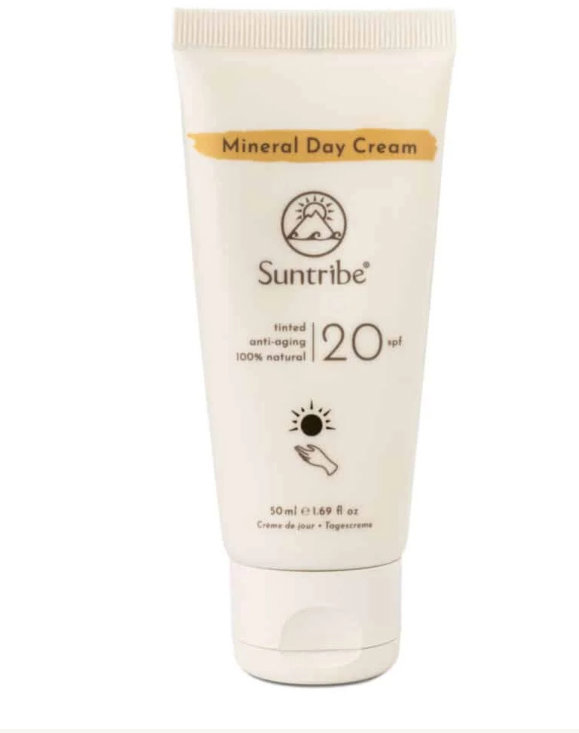 Suntribe Přírodní minerální denní krém SPF 20 tělová 50 ml