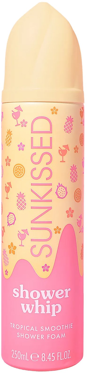 Sunkissed šlehačková sprchová pěna Shower Whip Tropical Smoothie, 250 ml