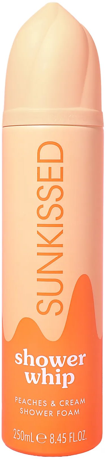 Sunkissed šlehačková sprchová pěna Shower Whip Peaches & Coconut, 250 ml