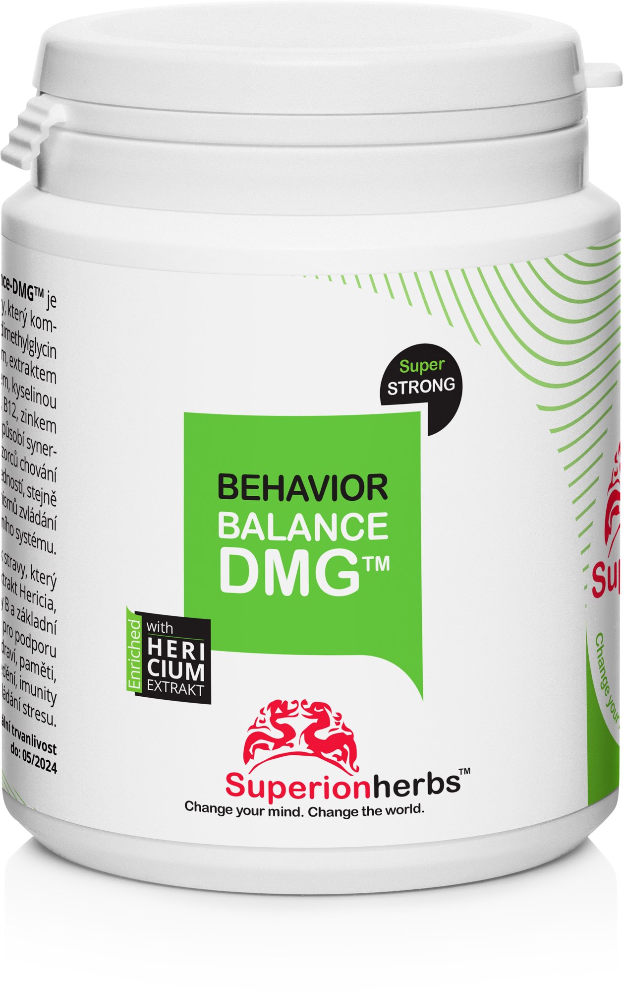 Superionherbs Behavior Balance-DMG, 90 tobolek