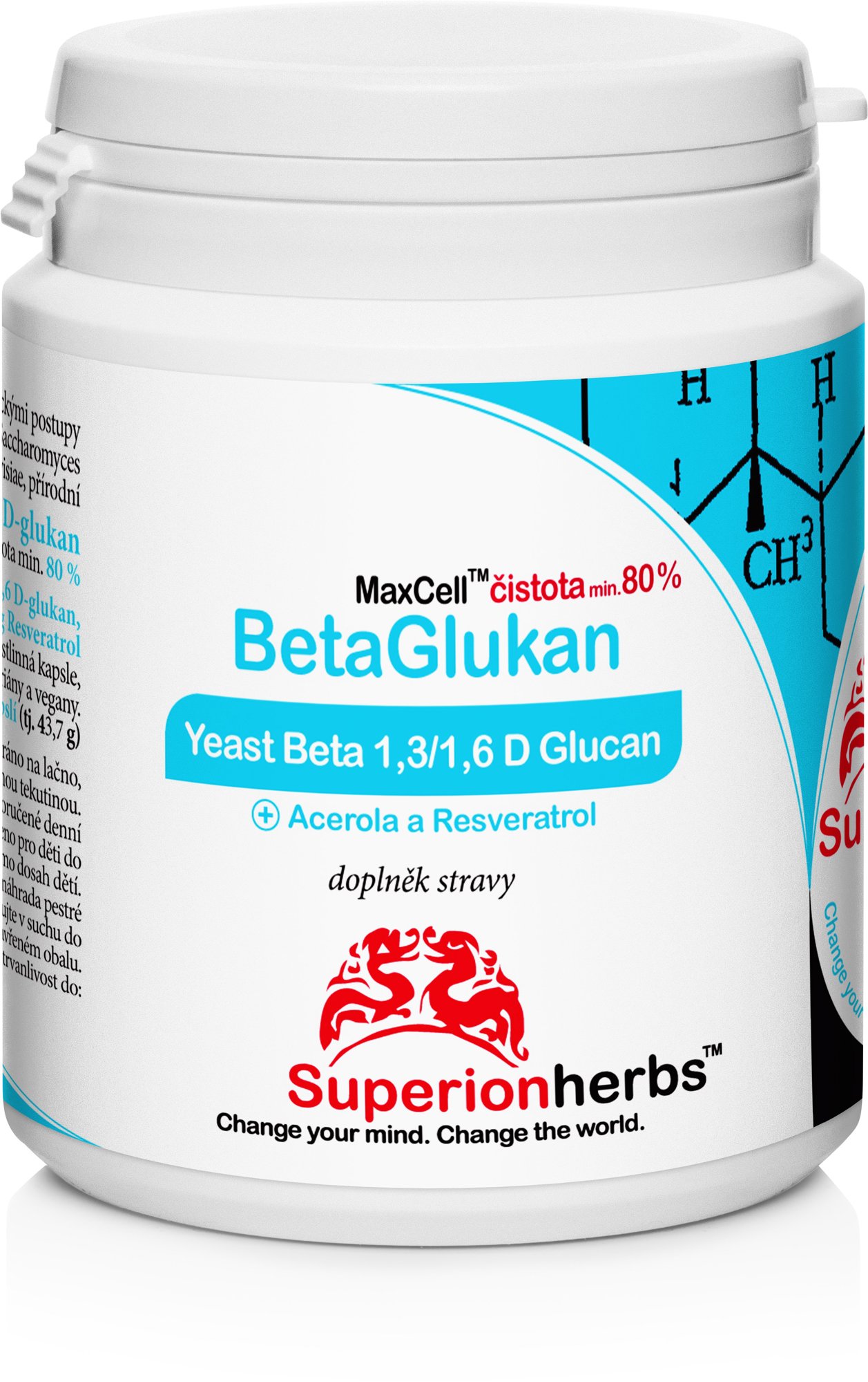 Superionherbs BetaGlukan MaxCell, 90 tobolek