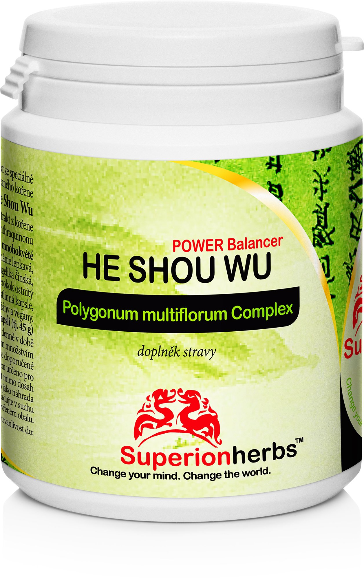 Superionherbs He Shou Wu - Power Balancer, 90 tobolek