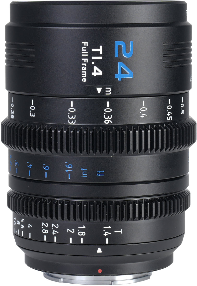 SIRUI Vision Prime 1 24mm T1.4 Full Frame Cine Lens (Black, E/Z/RF/L Interchangable Mount)