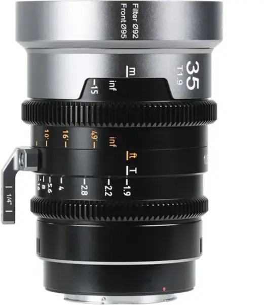SIRUI IronStar T1.9 1.5x Anamorphic Full Frame Cine Lenses 35mm(Blue Flare)