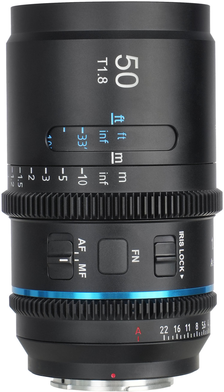 SIRUI Astra Series 50mm T1.8 1.33X Full-frame Anamorphic Cine Lens (E Mount, Neutral Flare)