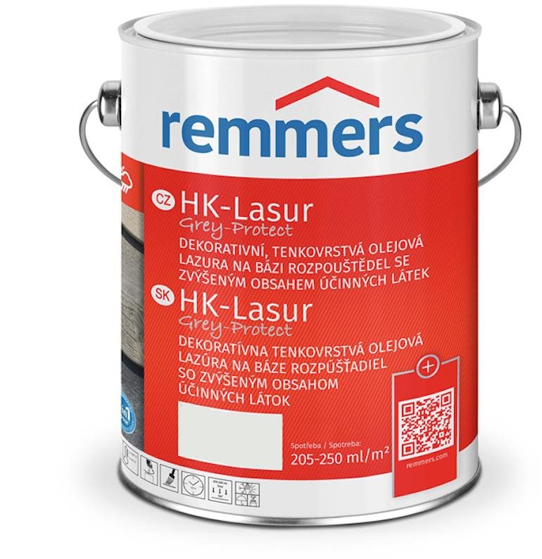 Remmers HK Lazura Grey Protect 5 l Graphitgrau / Grafitová šedá