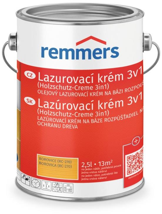 Remmers HK lazurovací krém 2,5 l Kiefer / Borovice