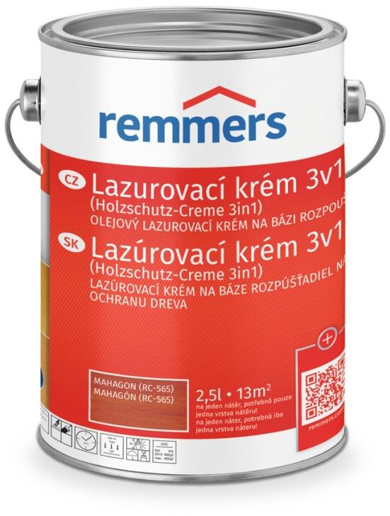 Remmers HK lazurovací krém 2,5 l Mahagoni / Mahagon