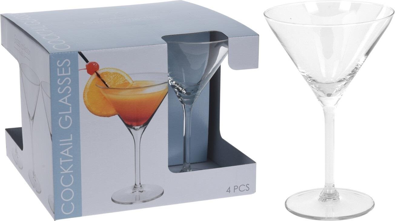 H&L Sklenice na koktejl Classic 260ml, set 4ks