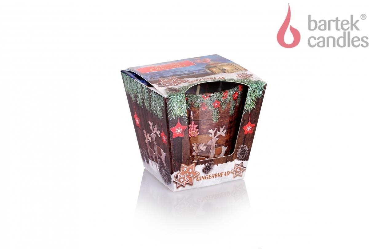 BARTEK CANDLES Gingerbread/Baked Apple (mix motivů) 115 g