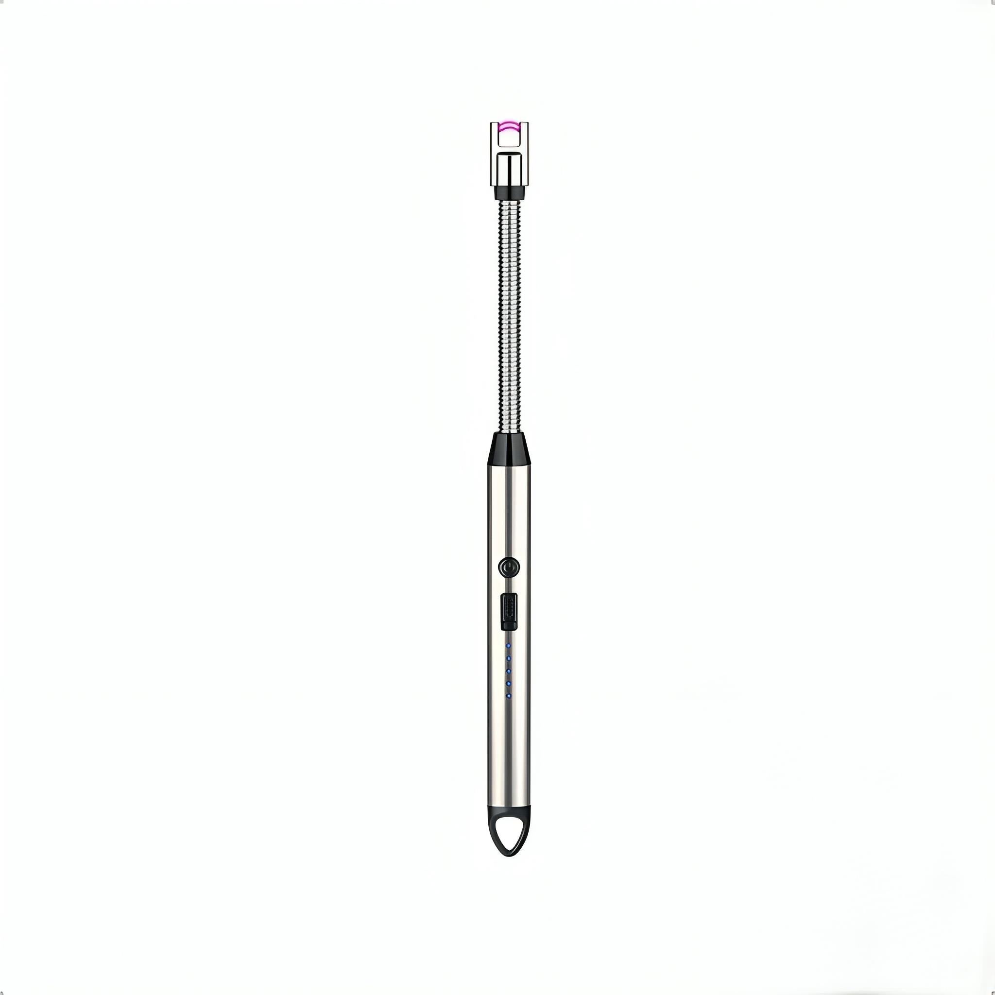 LUMANTE Plazmový zapalovač Flexi 26,5 cm stříbrný
