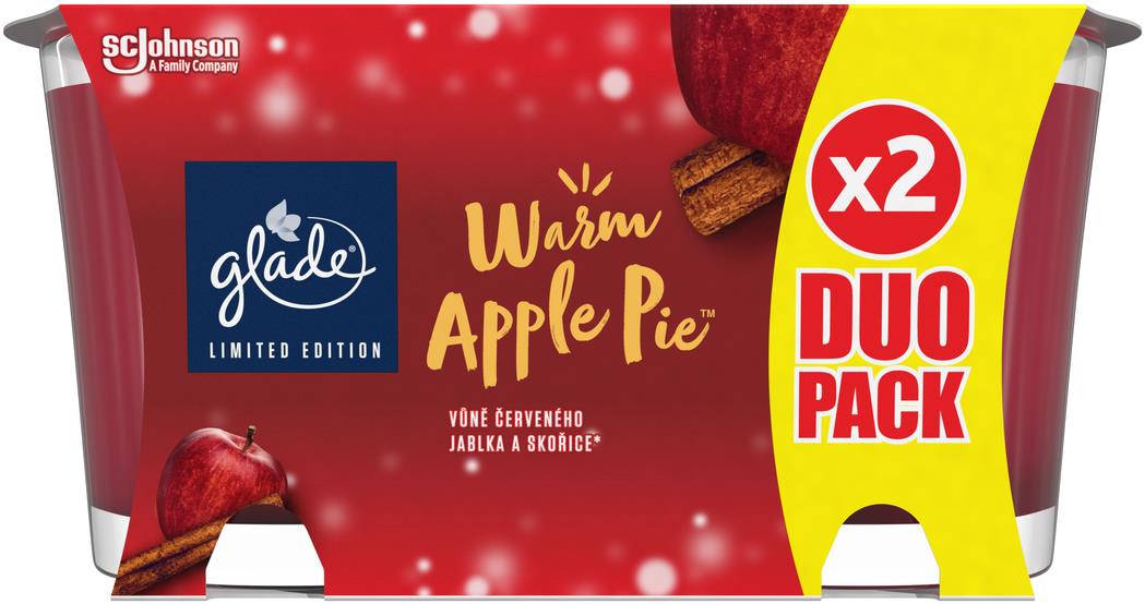GLADE Warm Apple Pie duobalení 2× 112 g