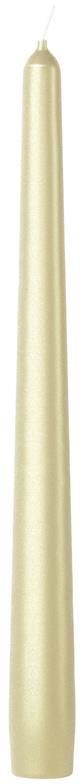 BOLSIUS Pillar Metallic White Silver 4 ks, 309 g
