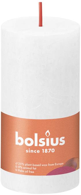 BOLSIUS Rustic Cloudy White 10 cm, 178 g