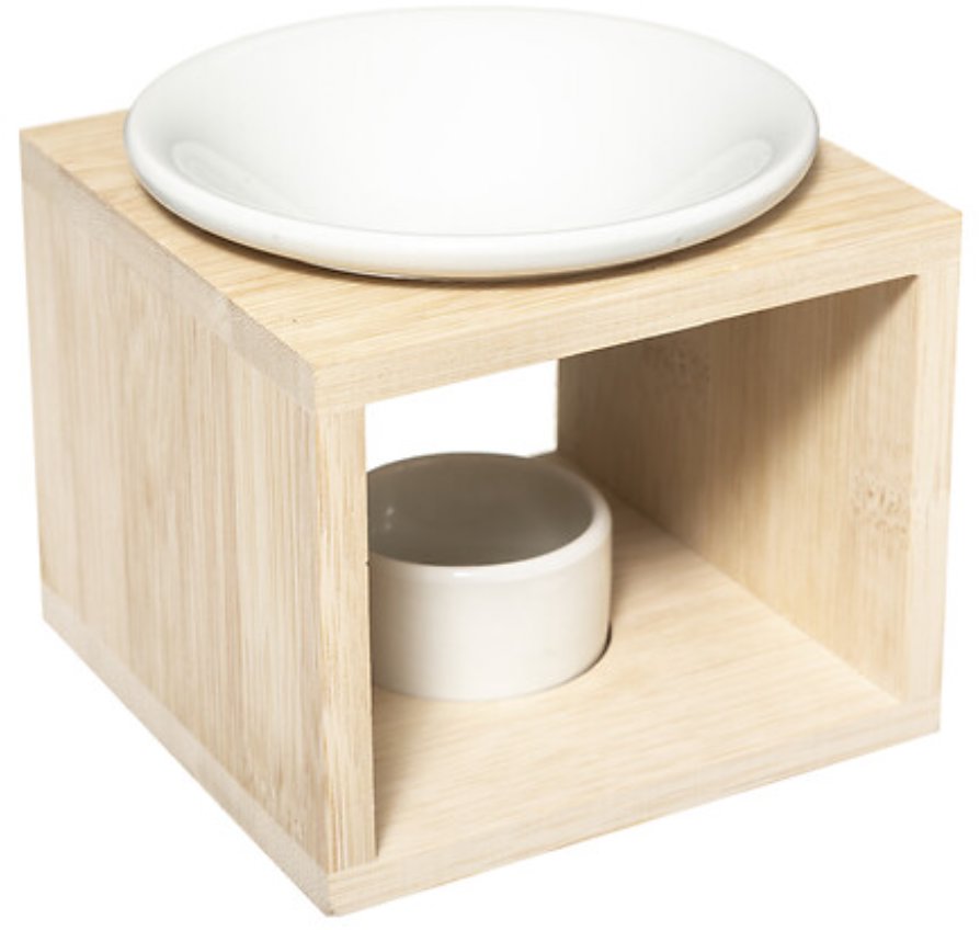 ATMOSPHERA Bamboo v dřevěném rámu 11,5 × 11,5 cm
