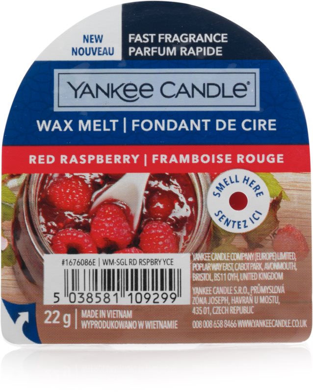 YANKEE CANDLE Red Raspberry 22 g