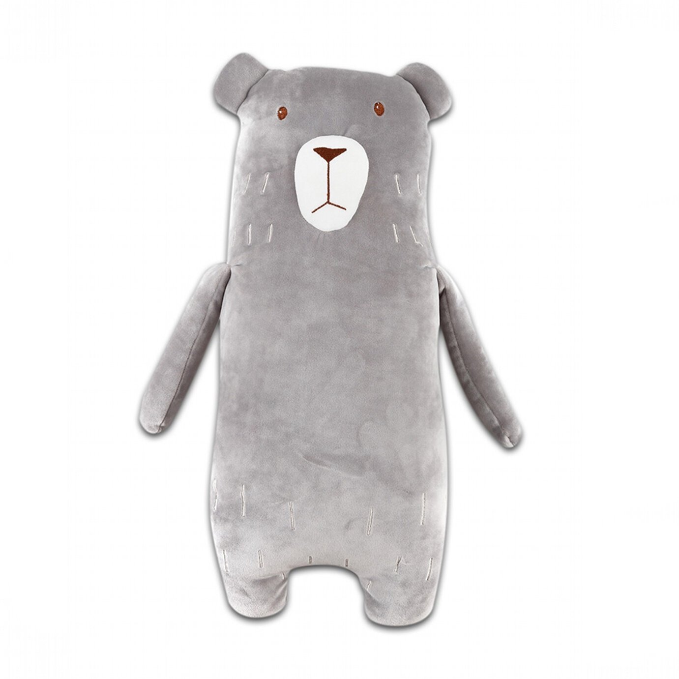 Svitap sleepwell Polštářek mikrospandex Medvěd šedý 53 cm
