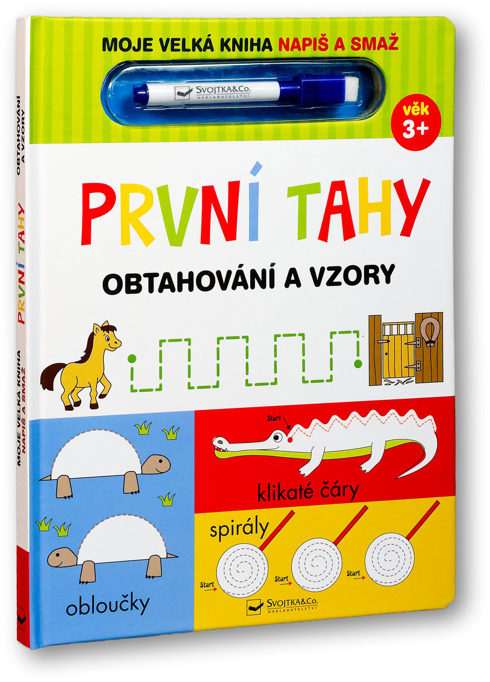 Moje velká kniha Napiš a smaž První tahy