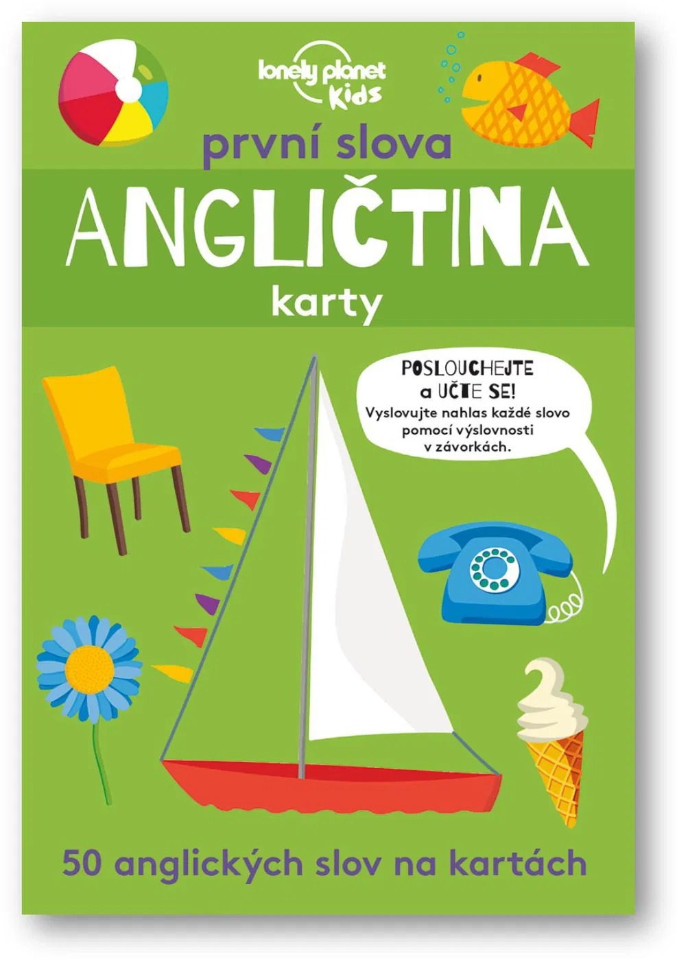 První slova Angličtina karty