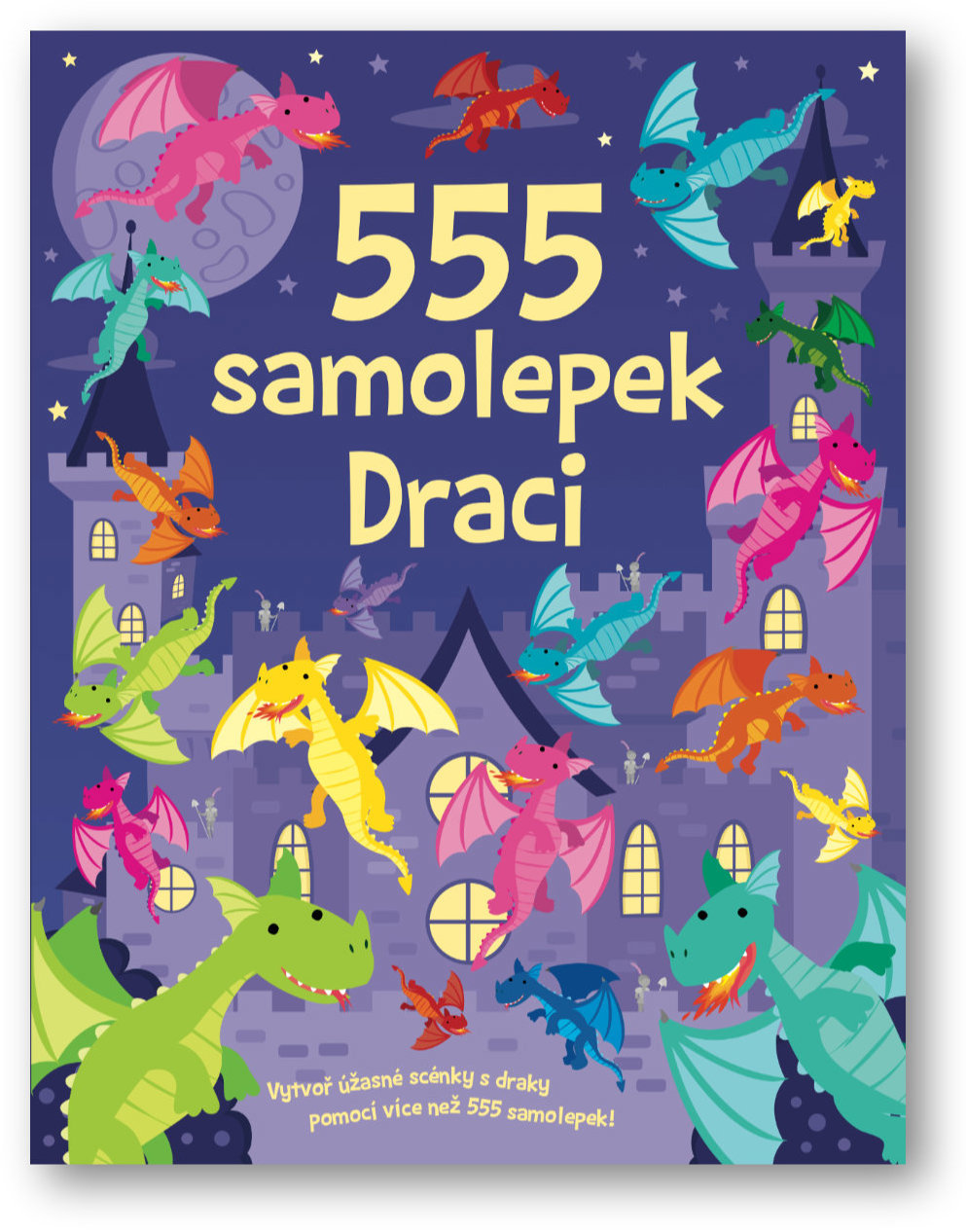 Svojtka 555 samolepek - Draci