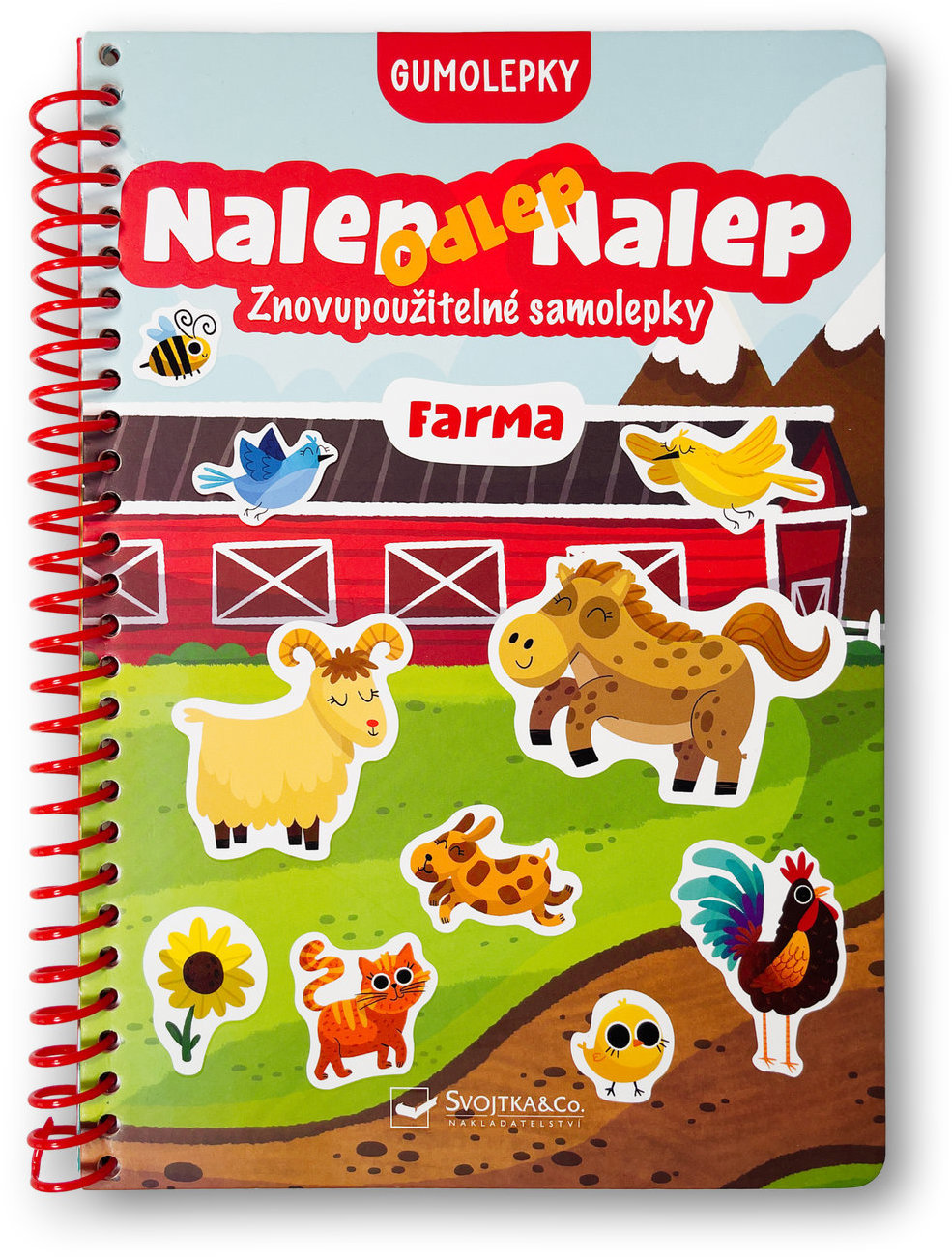 Svojtka Nalep, odlep, nalep! Gumolepky Farma