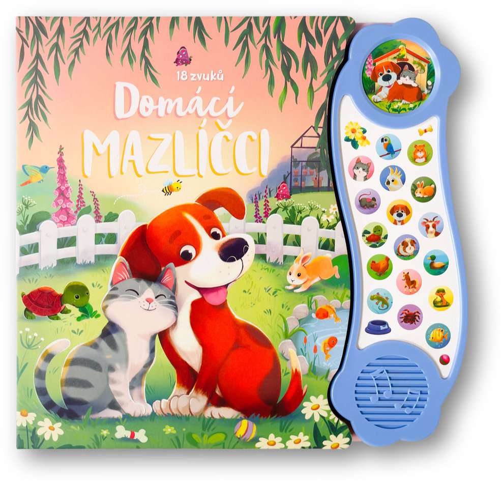 Domácí mazlíčci 18 zvuků