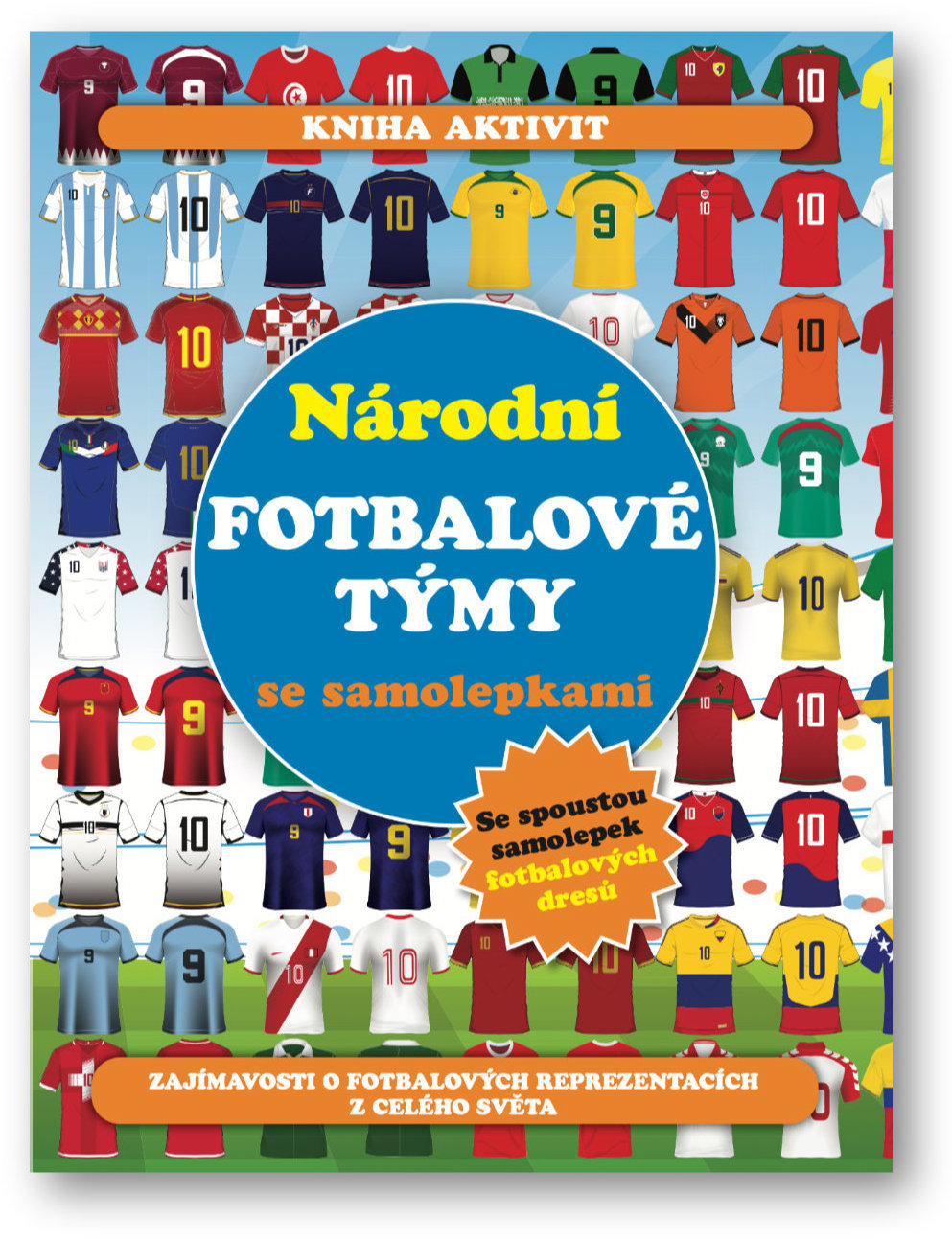 Svojtka Národní fotbalové týmy se samolepkami