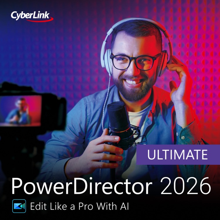 CyberLink PowerDirector 2026 Ultimate (elektronická licence)