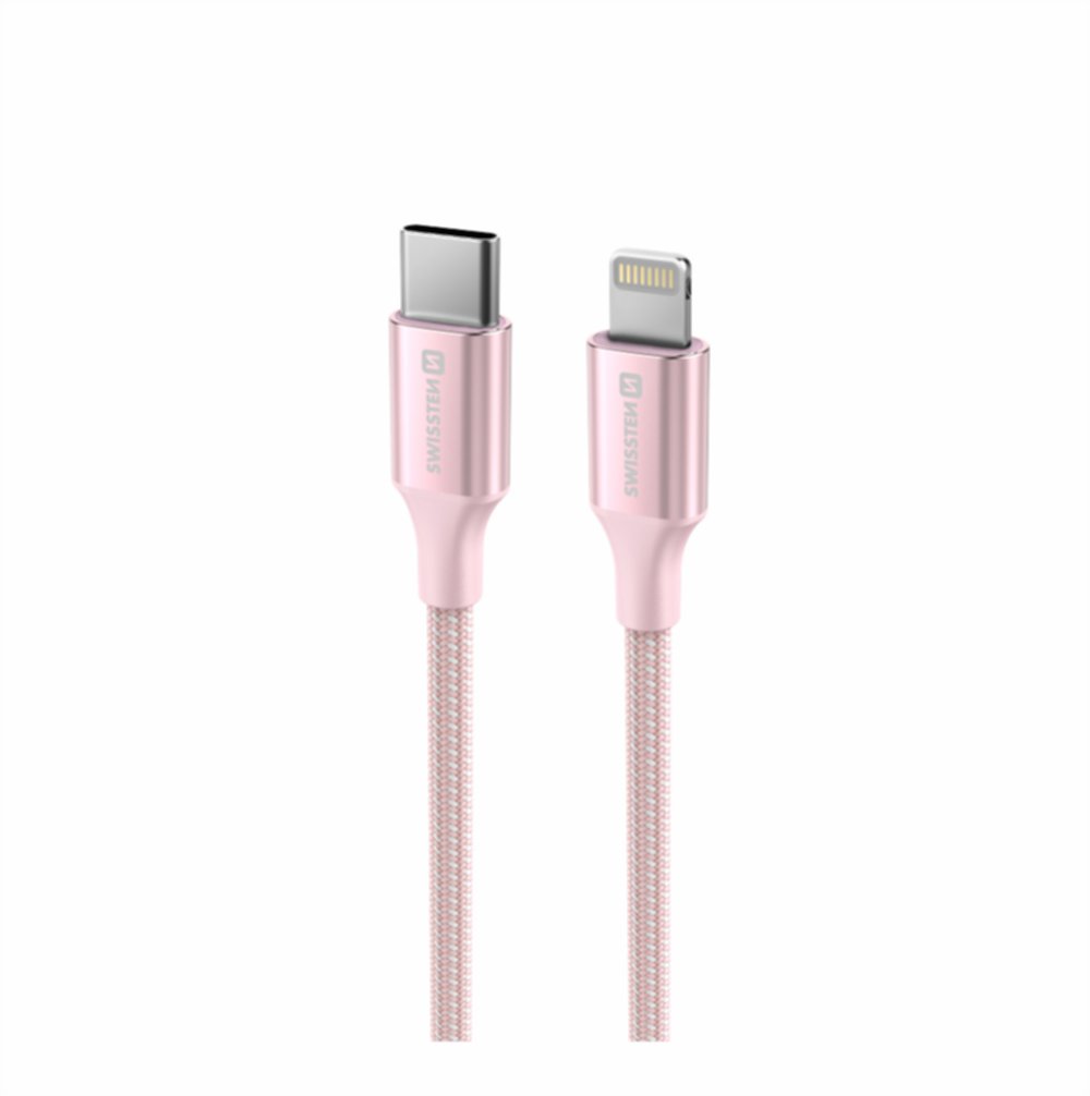 Swissten Textile II kabel