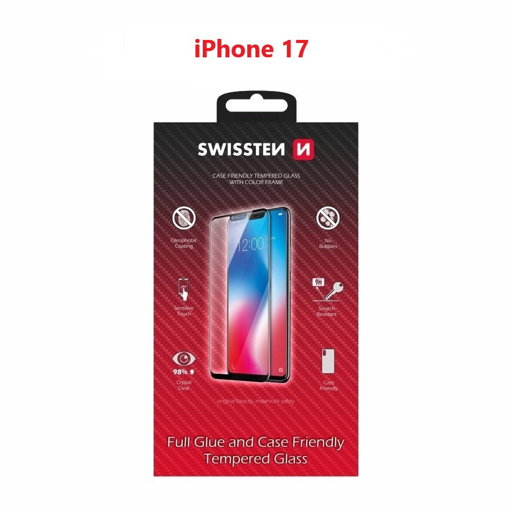 Swissten Case Friendly pro Apple iPhone 17 černé