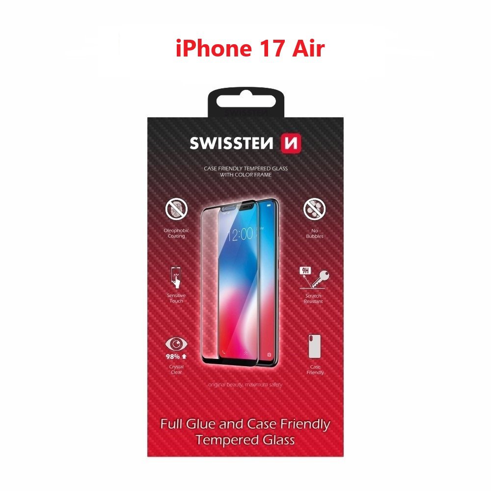 Swissten Case Friendly pro Apple iPhone Air černé