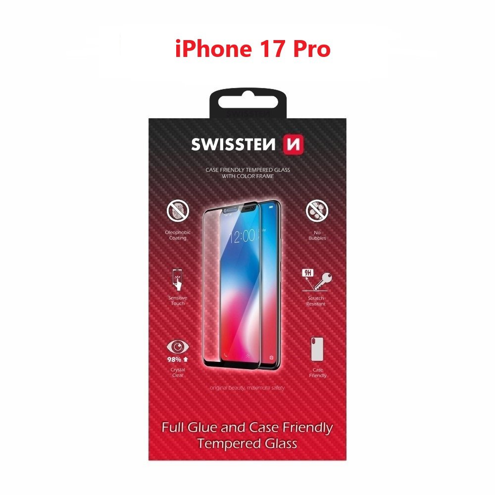 Swissten Case Friendly pro Apple iPhone 17 Pro černé