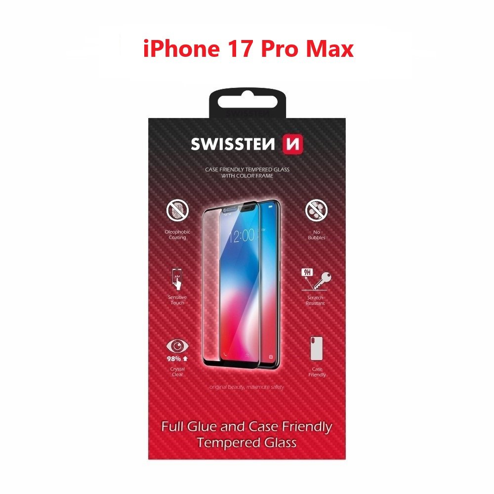 Swissten Case Friendly pro Apple iPhone 17 Pro Max černé