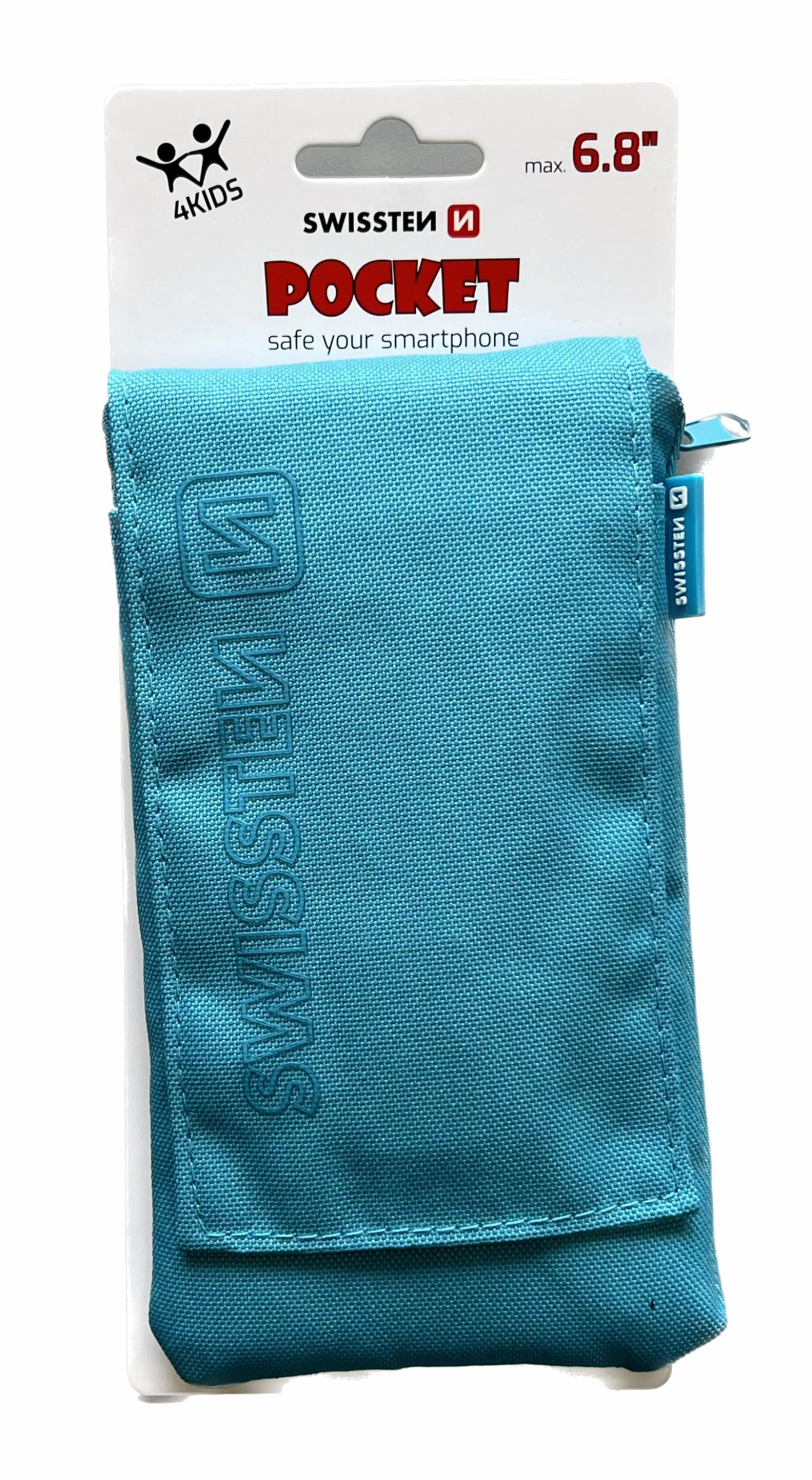 Swissten Pocket 6.8" modré