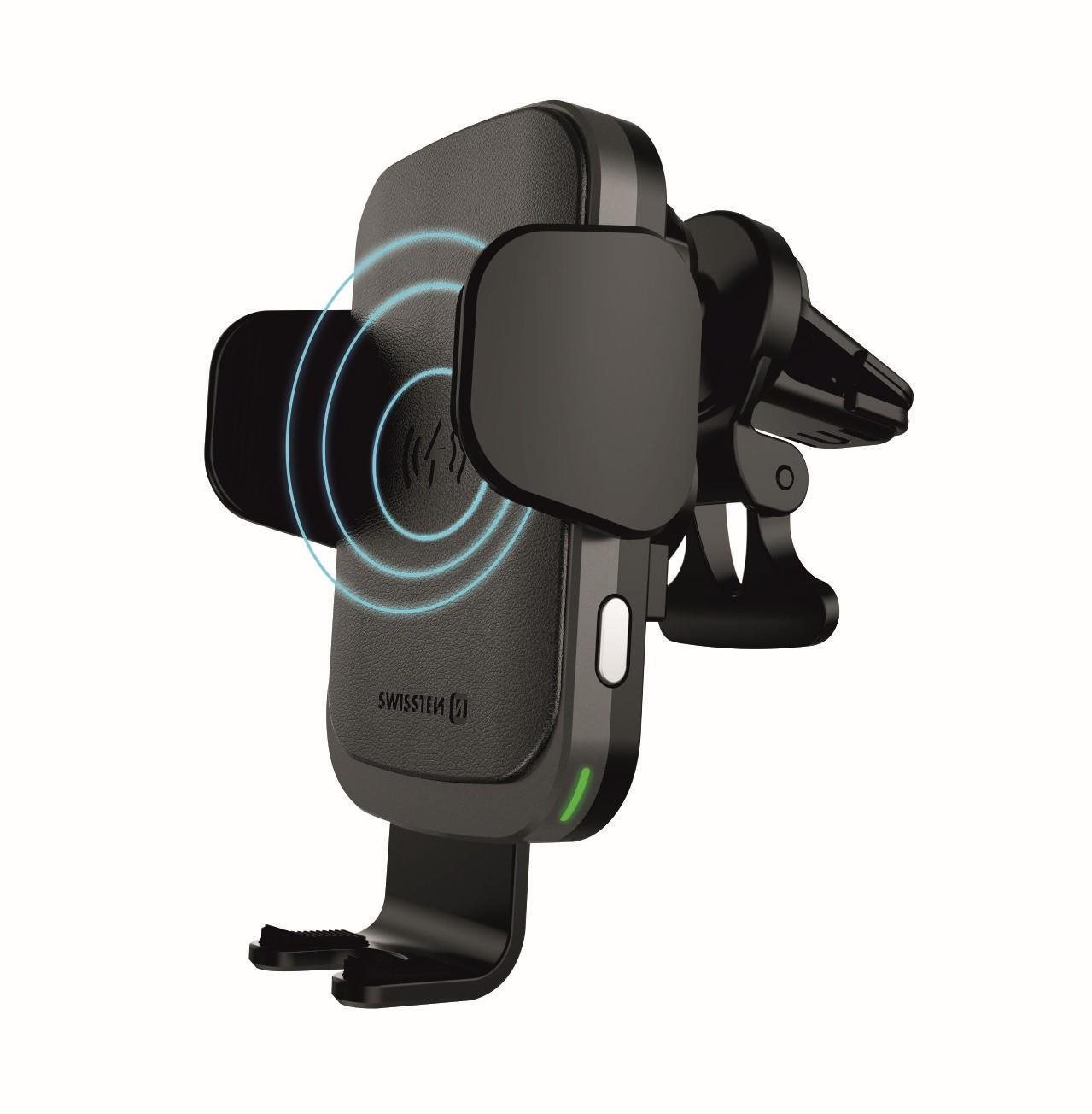 Swissten W2-AV5 držák s bezdrátovým dobíjením do ventilace