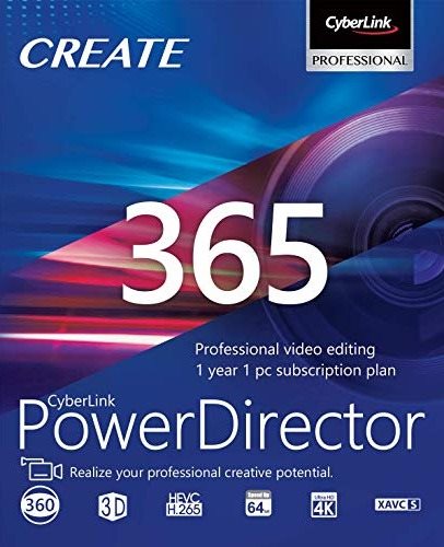 CyberLink PowerDirector 365 na 12 měsíců (elektronická licence)