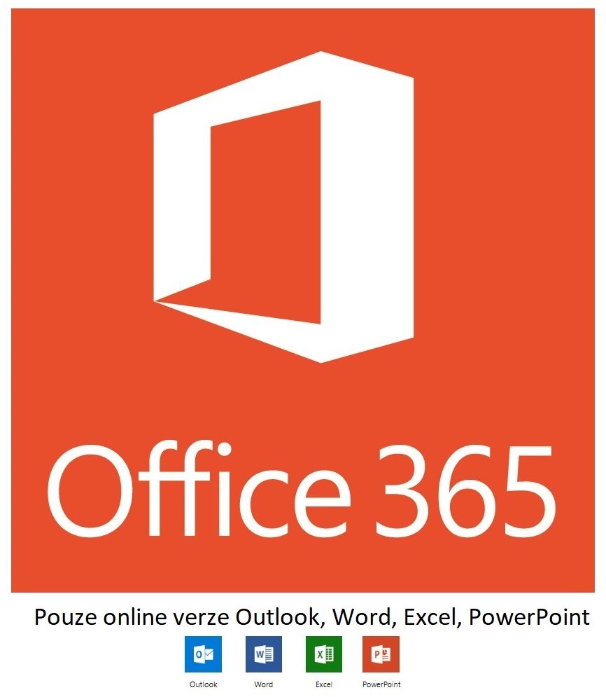 Microsoft Office 365 F3 (měsíční předplatné) - pouze online verze