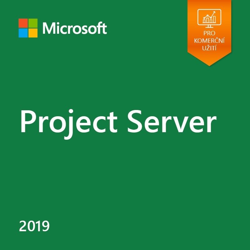 Microsoft Project Server 2019 (elektronická licence)