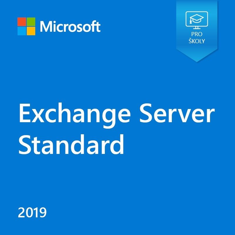Microsoft Exchange Server Standard 2019, EDU - elektronická licence pro školy