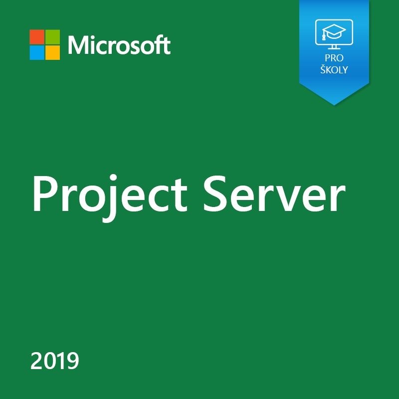 Microsoft Project Server 2019, EDU - elektronická licence pro školy