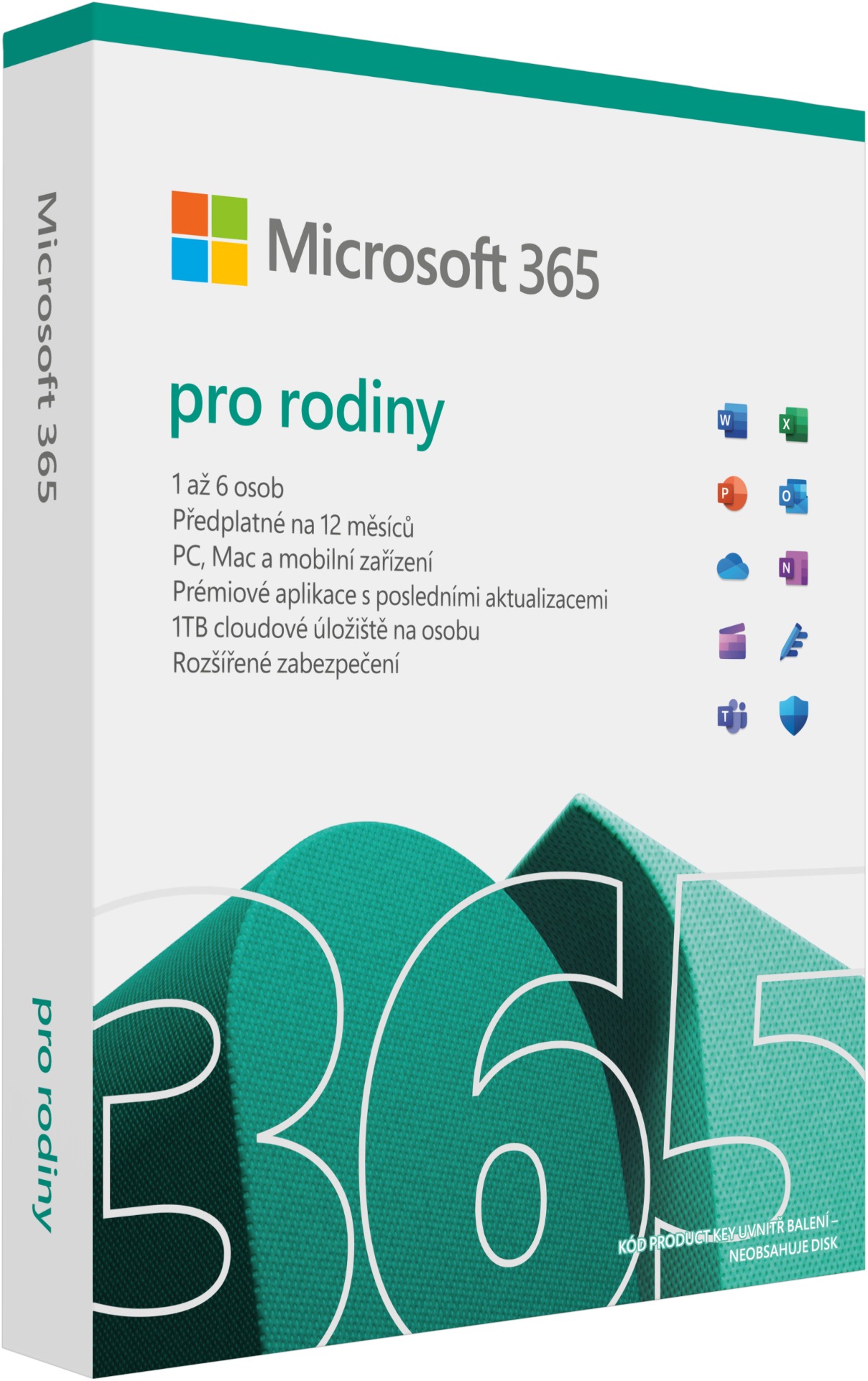 Microsoft 365 pro rodiny CZ (BOX)