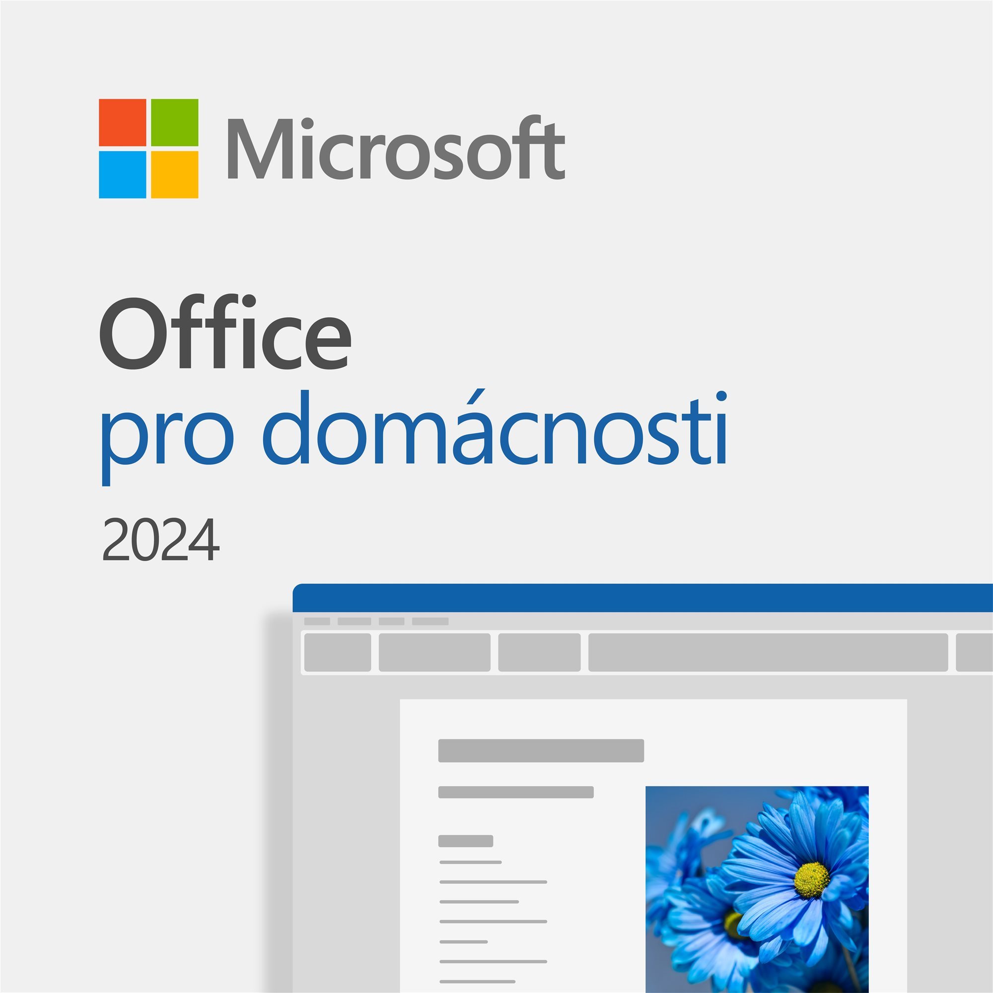 Microsoft Office 2024 pro domácnosti (elektronická licence)