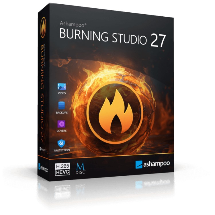Ashampoo Burning Studio 27 (elektronická licence)