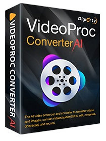 VideoProc Converter AI - software pro zpracování videa