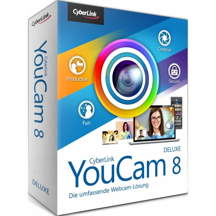 Cyberlink YouCam 8 Deluxe (elektronická licence)