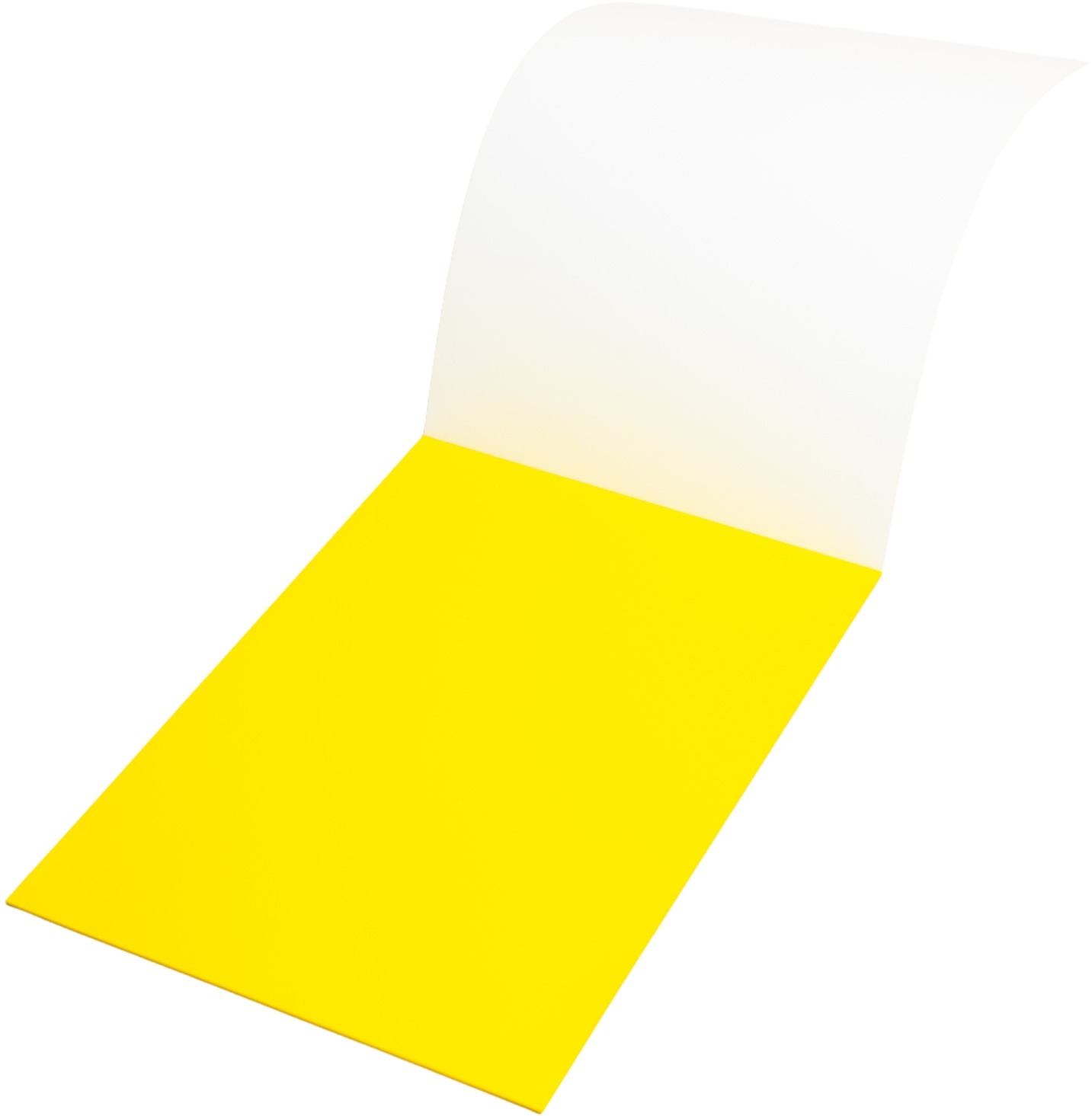 SYMBIO Symbioflipcharts elektrostatická 500 x 700 mm, 25 ks fólií, žlutá