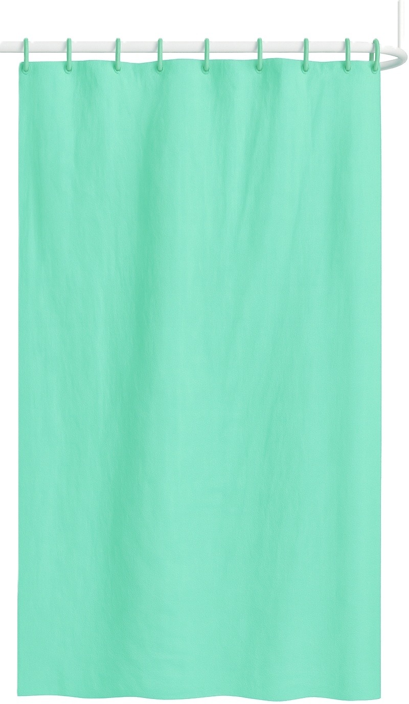 DuraHome Závěs koupelnový 180 × 180 cm PEVA, zelený
