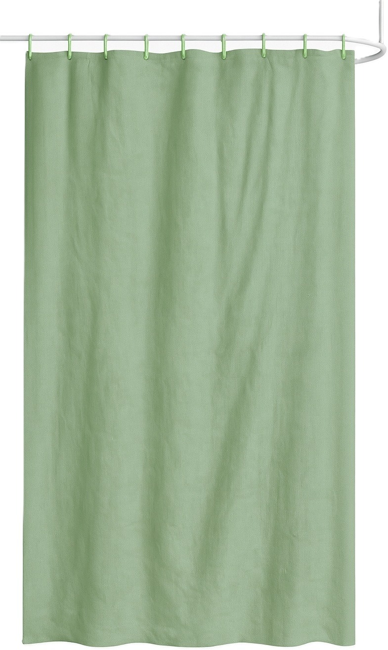 DuraHome Závěs koupelnový 180 × 200 cm PEVA, zelený