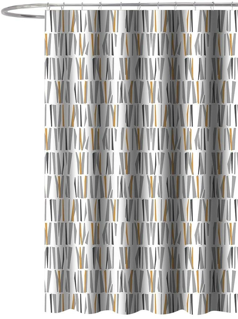 DuraHome Závěs koupelnový 180 × 200 cm PES, vzorovaný_CY_213761